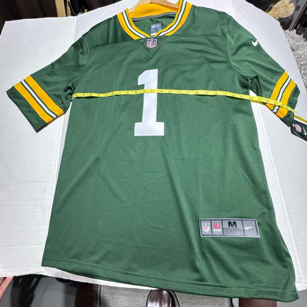 BNWT Micah Parsons #1 patch Nike HOME Green Bay Packers Jersey